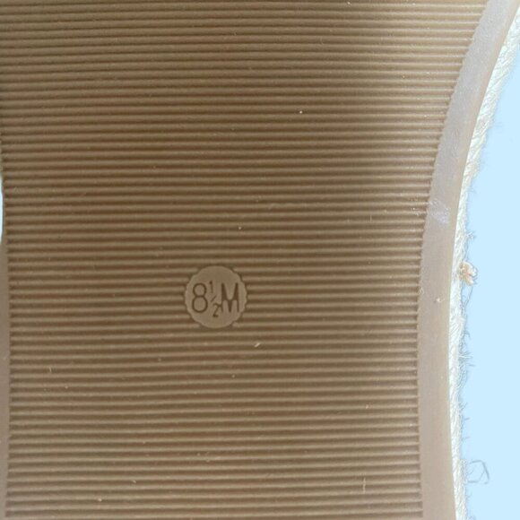 ☀️ Calvin Klein Tan Espadrille Slide Sandals | Size 8.5M | Casual Chic - Picture 7 of 11